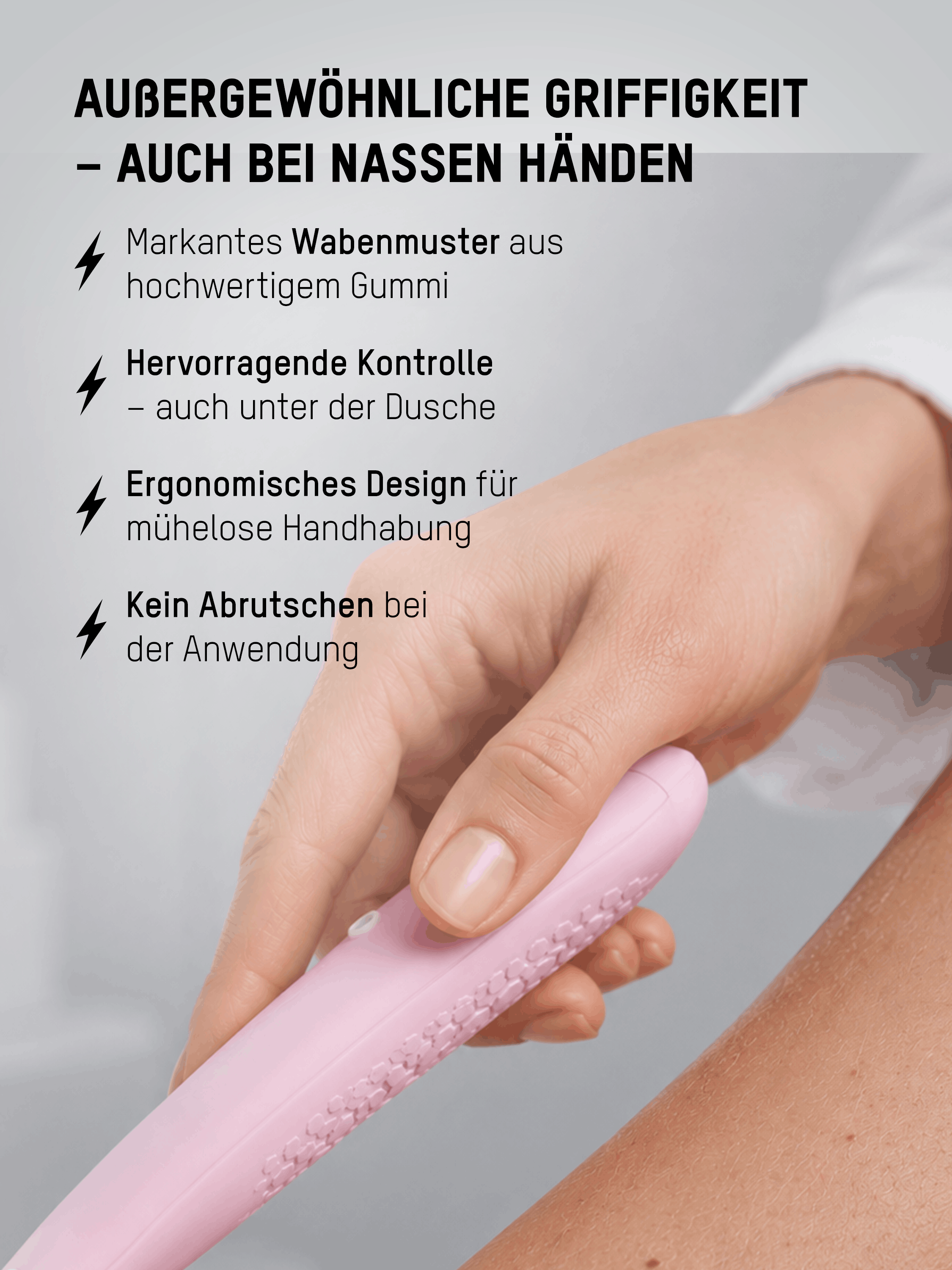 Rasierergriff Komodo – Ersatzgriff