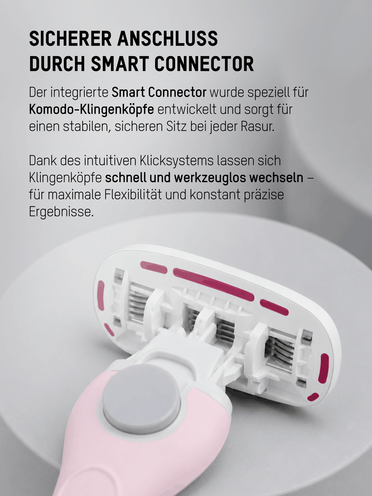 Rasierergriff Komodo – Ersatzgriff
