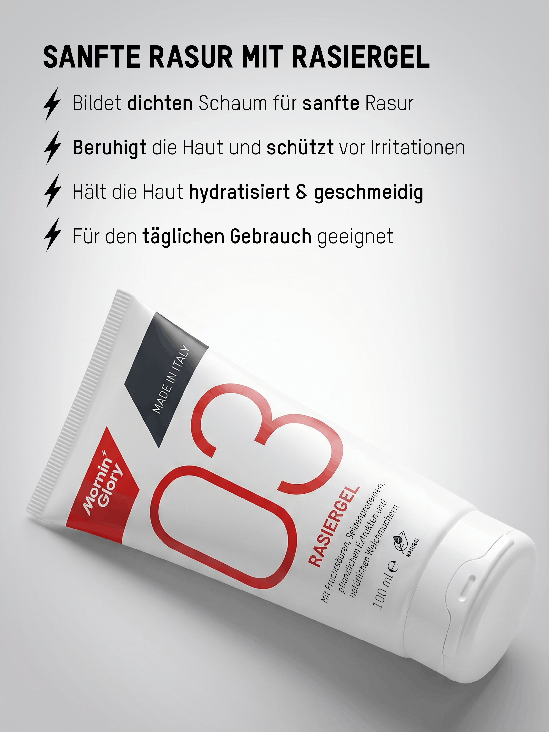 Rasiergel 03: Hautschutz & Präzision - Profiqualität